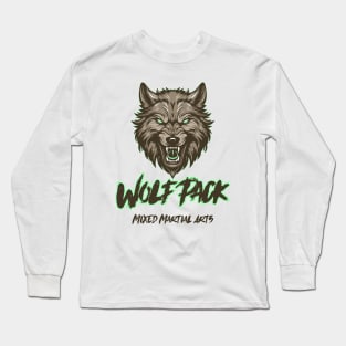 Wolf Pack MMA Mixed Martial Arts Long Sleeve T-Shirt